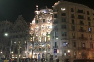 スペイン「バルセロナ」夜の風景