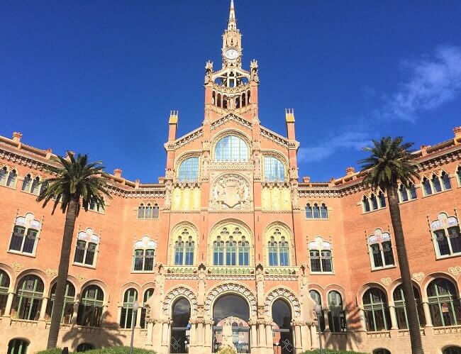 バルセロナにある世界遺産「サンパウ病院」