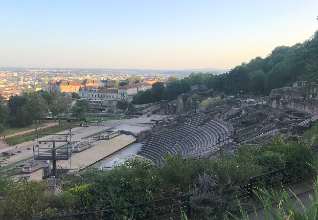 フルヴィエールの丘「古代ローマ劇場」