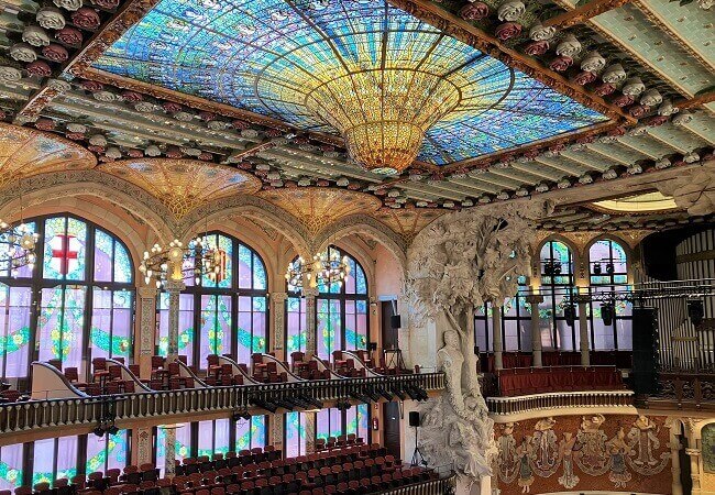 スペインの世界遺産「カタルーニャ音楽堂」