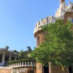 「バルセロナ」にある「グエル公園」