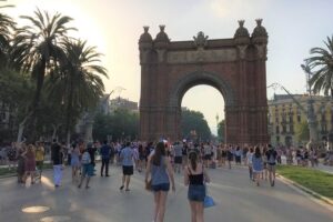 スペイン「バルセロナ凱旋門」