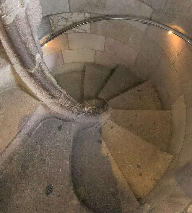 サグラダファミリアの「らせん階段」