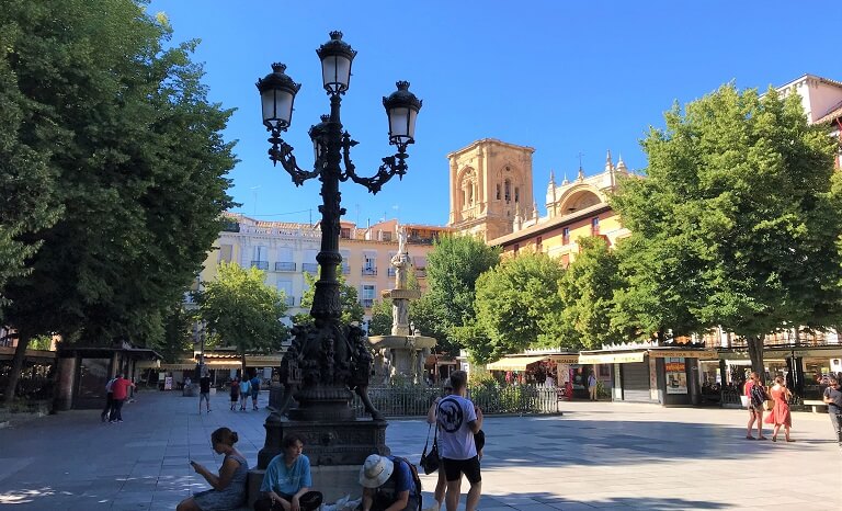 スペイン「グラナダ」の街並み風景