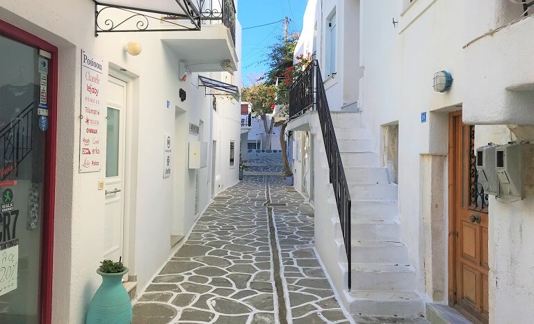 ギリシャ「パロス島」の美しい街並み