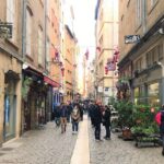フランス「リヨン旧市街」の街並み風景