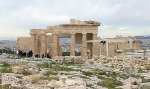 ギリシャの世界遺産「アクロポリス」の風景